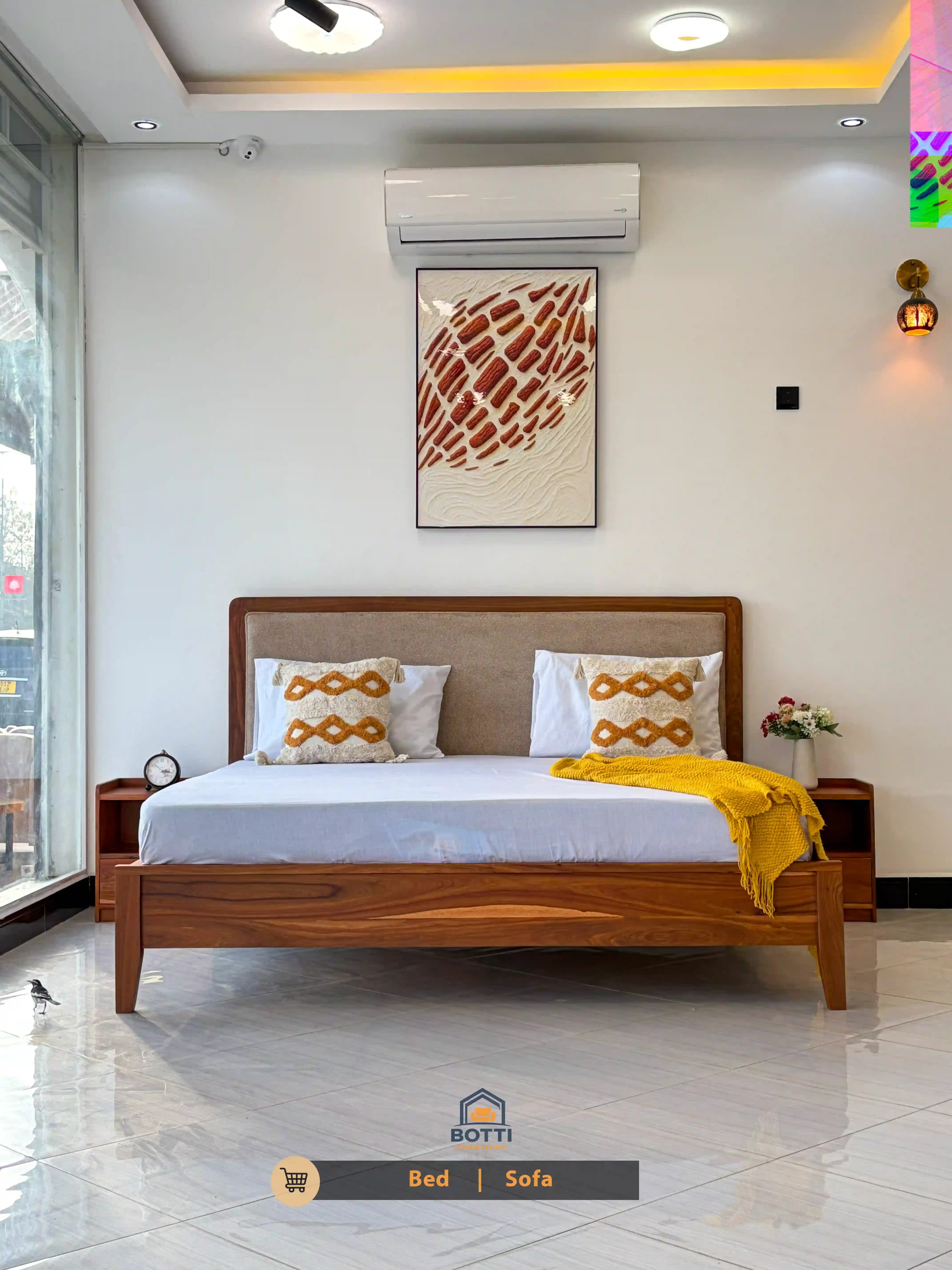 Aurelia Wooden Bed product image